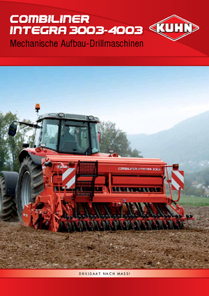 Mașini de însămânțat Kuhn Integra 4003-28 SD 
