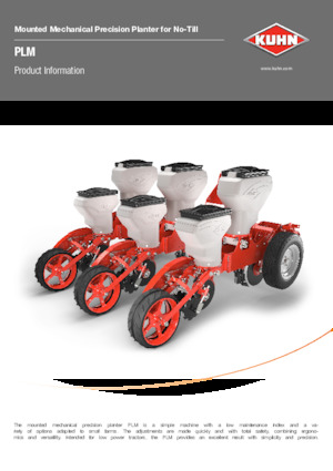 Mașini de însămânțat Kuhn PLM 4000