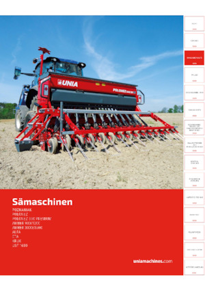 Mașini de însămânțat Unia Eta 200