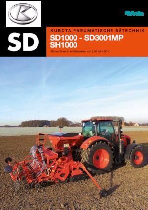 Mașini de însămânțat Kubota SD3301MP e-bas