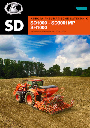 Mașini de însămânțat Kubota SD1401