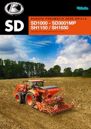 Mașini de însămânțat Kubota SD1401