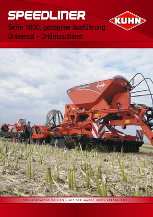 Mașini de însămânțat Kuhn Speedliner 4000-32