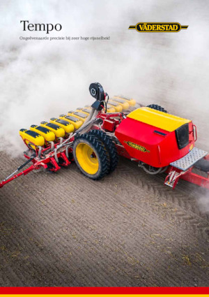 Mașini de însămânțat Väderstad Tempo R 6