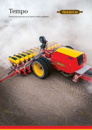 Mașini de însămânțat Väderstad Tempo R 6
