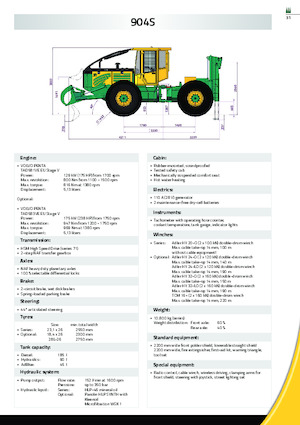 Tractoare speciale pentru derapaj HSM 904S