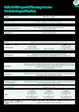 Tractoare speciale pentru derapaj Pfanzelt Felix 214.5 V