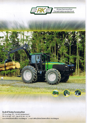 Tractoare speciale pentru derapaj Kotschenreuther Profi 6620