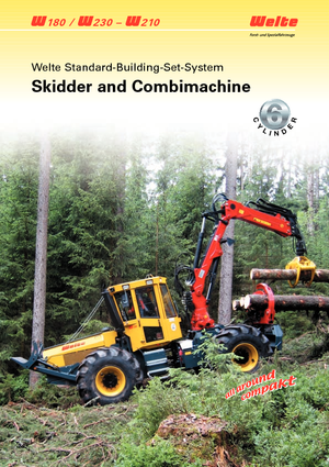 Tractoare speciale pentru derapaj Welte W 130 K