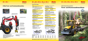 Tractoare speciale pentru derapaj Welte W 130