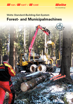 Tractoare speciale pentru derapaj Welte W 130