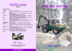 Tractoare speciale pentru derapaj Vilpo Woody 110