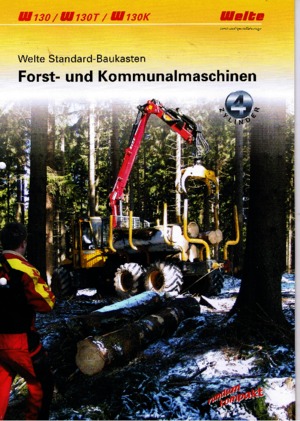 Tractoare speciale pentru derapaj Welte W 130 T