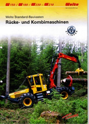 Tractoare speciale pentru derapaj Welte W 210