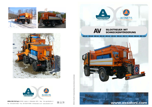 Atașamente pentru dispozitivele de împrăștiere Assaloni AV 80