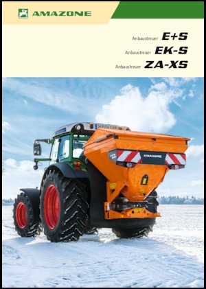 Atașamente pentru dispozitivele de împrăștiere Amazone E+S 751 Special