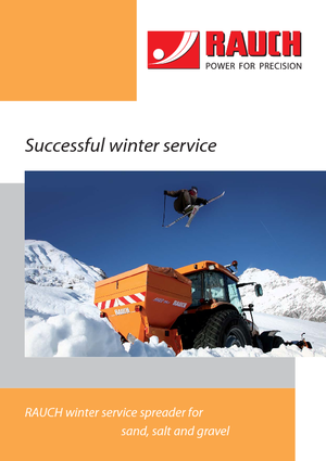 Atașamente pentru dispozitivele de împrăștiere Rauch SA 121 R