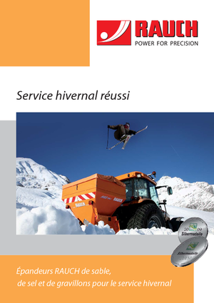 Atașamente pentru dispozitivele de împrăștiere Rauch SA 121 R