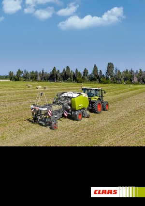 Prese de balotat pătrate + Prese de boltat de densitate mare Claas Quadrant 4000