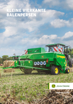 Prese de balotat pătrate + Prese de boltat de densitate mare John Deere S200