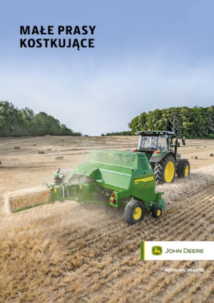 Prese de balotat pătrate + Prese de boltat de densitate mare John Deere S180 