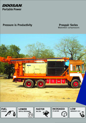 Compresoare de aer staționare - diesel, electrice, pe benzină Doosan PA536ATC