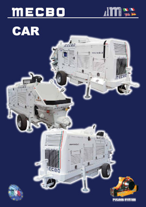 Pompe de beton staționare Mecbo Car P6.110