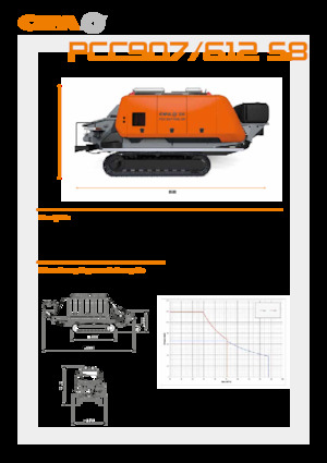 Pompe de beton staționare CIFA PCC 907