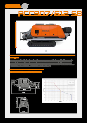 Pompe de beton staționare CIFA PCC 907