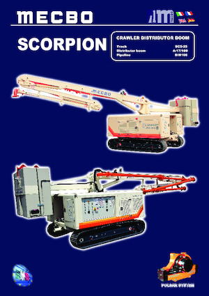 Pompe de beton staționare Mecbo Scorpion