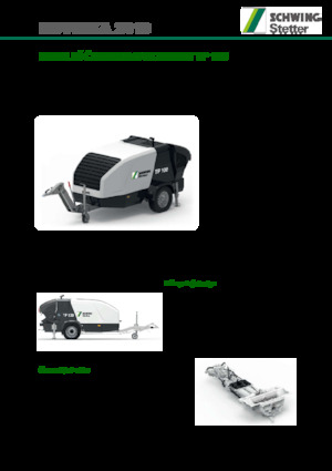 Pompe de beton staționare SCHWING-Stetter TP 100 D