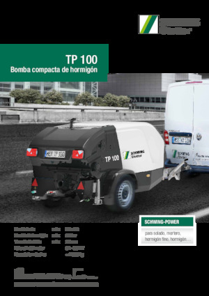 Pompe de beton staționare SCHWING-Stetter TP 100 D