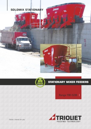Mixere de alimentare staționare Trioliet Solomix 2 - 3200