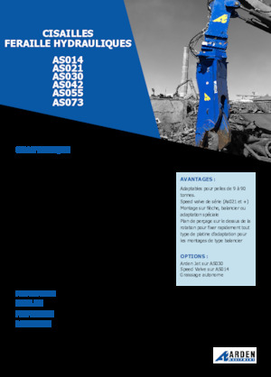 Clești/dispozitive/echipamente de tăiat metale/fier vechi Arden AS042