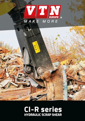 Clești/dispozitive/echipamente de tăiat metale/fier vechi VTN CI4000 R