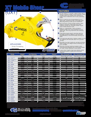 Clești/dispozitive/echipamente de tăiat metale/fier vechi Genesis GXT 995R