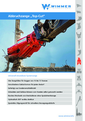 Clești/dispozitive/echipamente de tăiat metale/fier vechi WIMMER TC 700 S