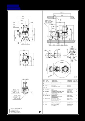 Pompe de canalizare Faggiolati G 409 T1M1-M65AA0