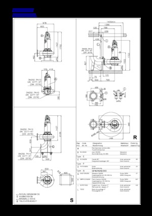Pompe de canalizare Faggiolati G818 R3C4-V105AA2