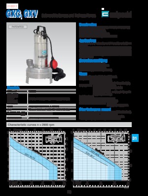 Pompe de canalizare Calpeda GXC 40-13