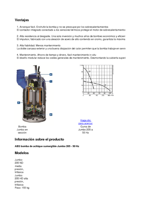 Pompe de canalizare ABS-Pumpen J 205 ND