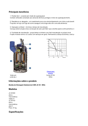 Pompe de canalizare ABS-Pumpen JC 34 HD