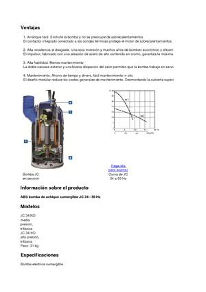 Pompe de canalizare ABS-Pumpen JC 34 HD