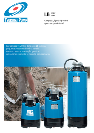 Pompe de canalizare Tsurumi-Pumpen LB-1500