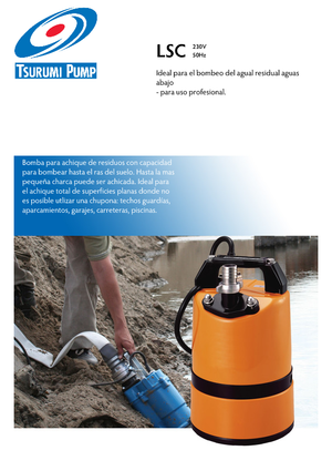 Pompe de canalizare Tsurumi-Pumpen LSC1.4S2