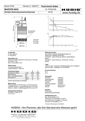 Pompe de canalizare Grindex Master N Inox