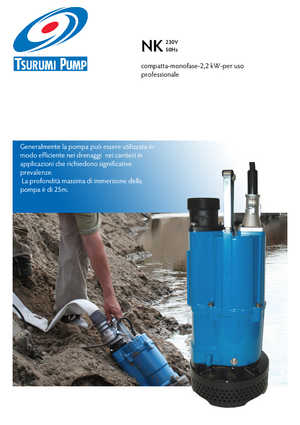 Pompe de canalizare Tsurumi-Pumpen NK 2-22 A