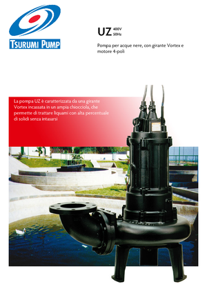 Pompe de apă uzată Tsurumi-Pumpen 80UZ47.5