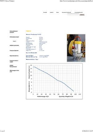 Pompe de canalizare Auras-Pumpen P 40 CS