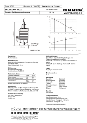 Pompe de apă uzată Grindex Salvador D Inox